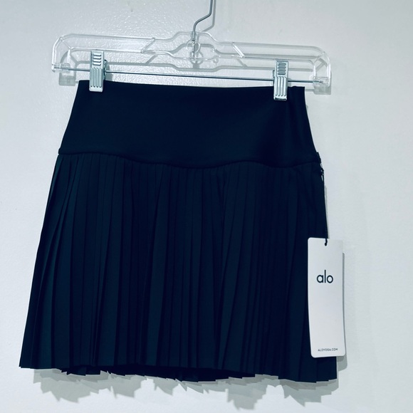 ALO YOGA GRAND SLAM TENNIS SKIRT BLACK.SIZE SMALL - Picture 5 of 10